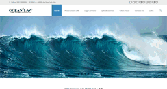 Desktop Screenshot of oceanlawgroup.com
