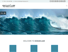 Tablet Screenshot of oceanlawgroup.com